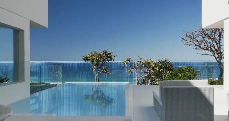 Filme promocional sobre Silver Sands luxury home
