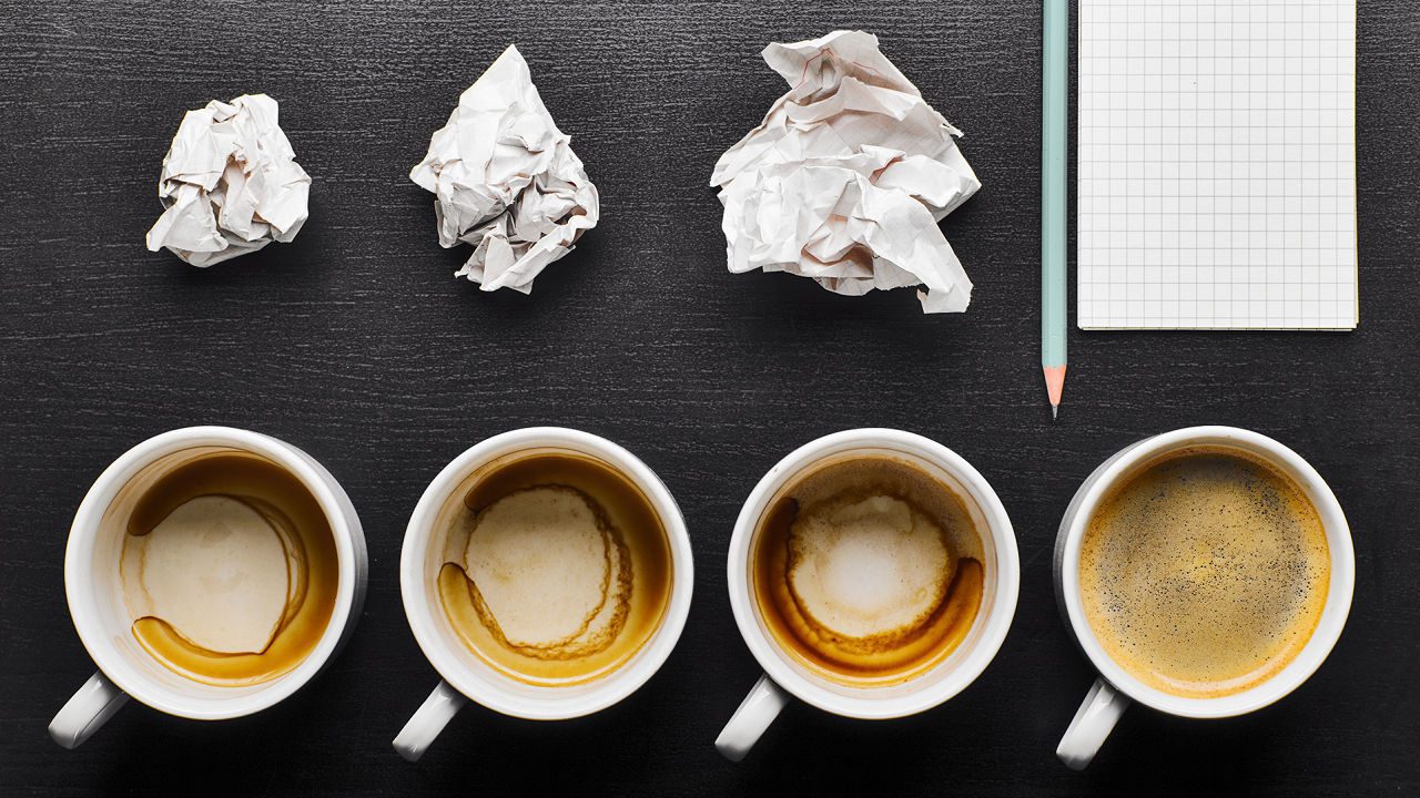 4 Cups of Coffee - Creativity at Work