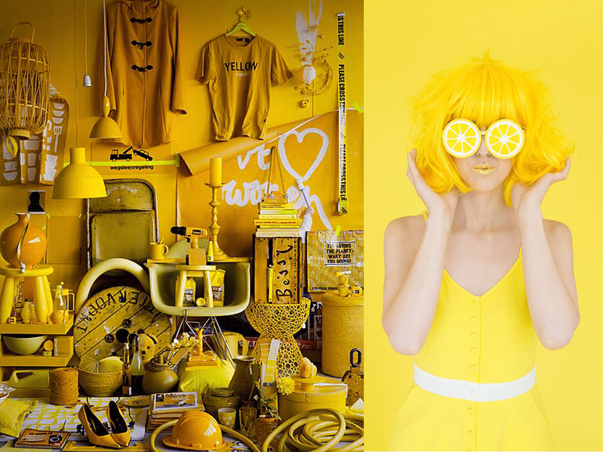 Design Cores Amarelo