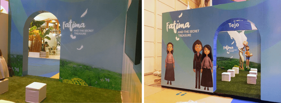 Entrance to Stand Fatima and the Secret Treasure