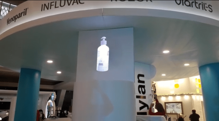 Mylan Brand Promotion 3D Holographic Fan