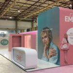 custom stand pink EMI