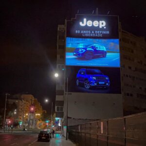 Vídeo Mapping for JEEp brand activation - JCDecaux