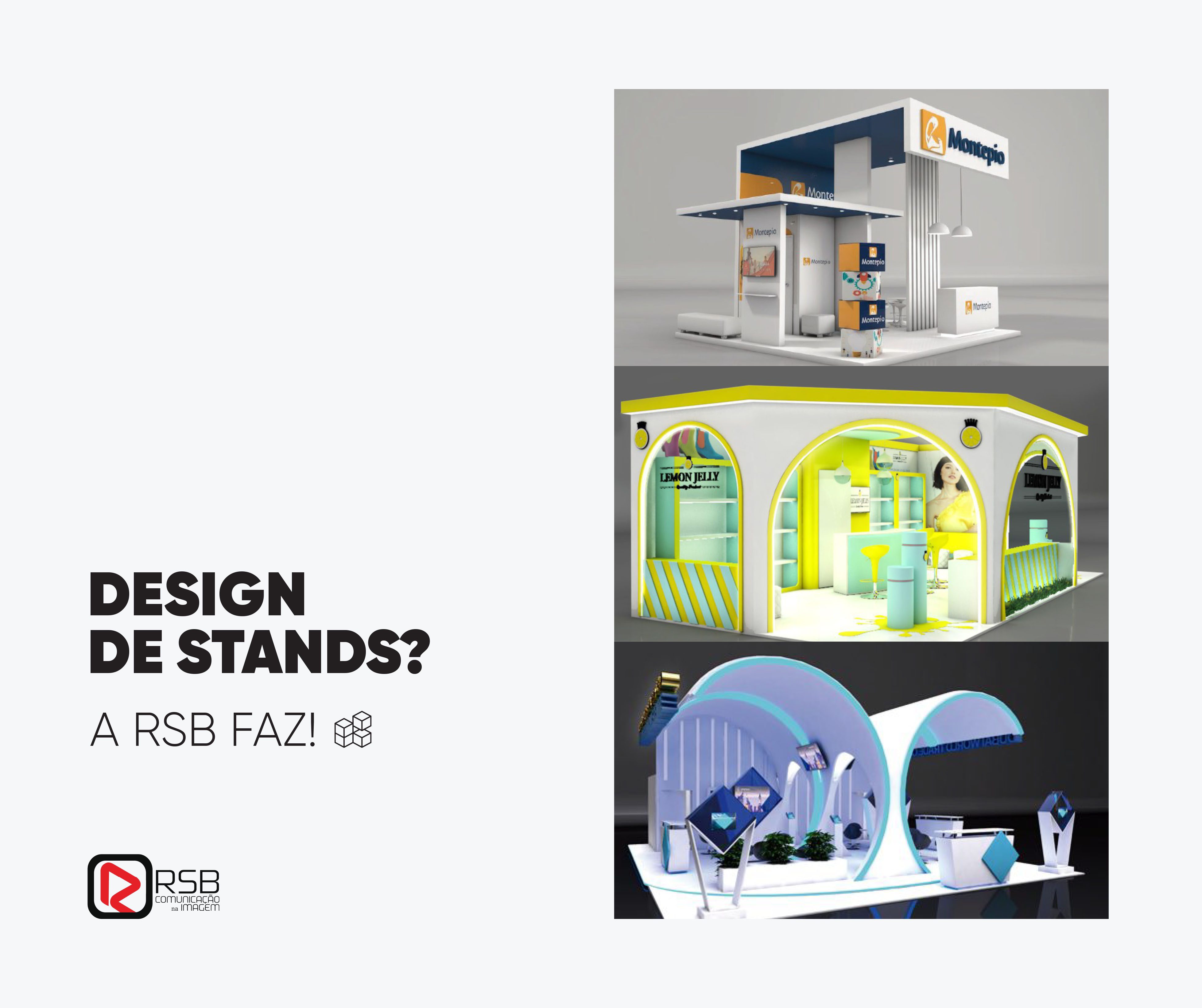 3D design of stands for fair shows