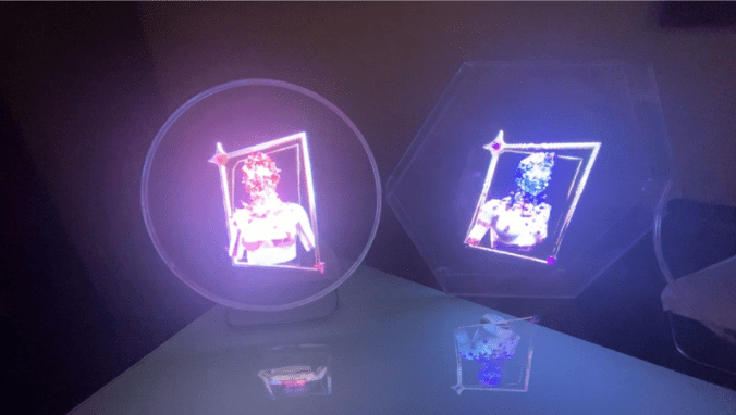 Portable 3D Holographic Fan - Exclusible Event