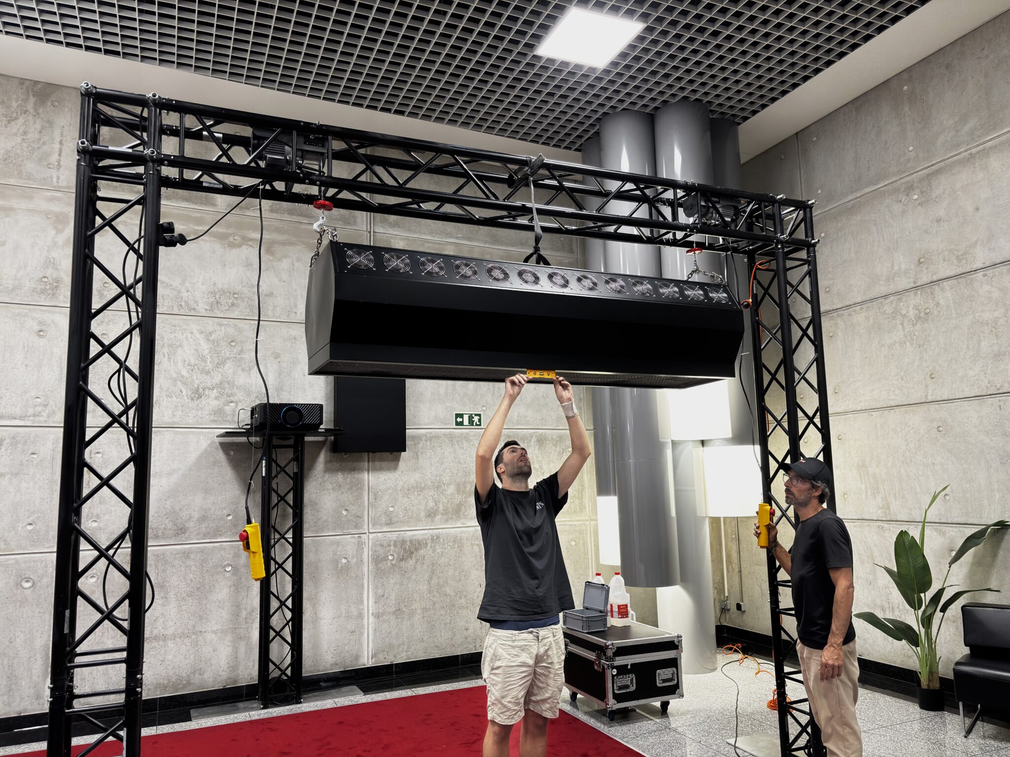 Led Visual Led Wall ACCELERATOR FORUM LISBON 2026 | CAPGEMINI | WATER VAPOUR HOLOGRAM ...